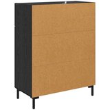  Strani šal Črna Orehovina 69,5 x 34 x 90 cm Konstruiran les, (5000217694) | Shoptok.si