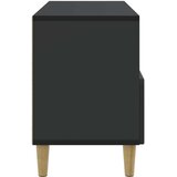 TV omarica s predalom Črna 102 x 34,5 x 50 cm Inženirski les, (5000238888) | Shoptok.si