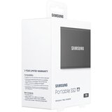 Samsung SSD 1TB Type-C USB 3.2 Gen2 V-NAND UASP, T7, siv | Shoptok.si