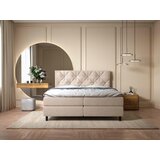 Esposa POSTELJA Z VZMETNICO 140 cm x 200 cm , tekstil bež | Shoptok.si