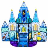 Magnetic Construction Blocks Ice Princess Castle Blue 47 pcs. | shoptok.hr