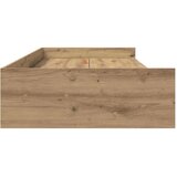  Krevetna konstrukcija s ladicama Umjetnički hrast 90 x 190 cm | shoptok.hr