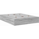 Krevet s ladicama Siva Sonoma 160 x 200 cm Konstruirano drvo | Eponuda.com