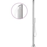  Vrtni tuš sa smeđom bazom 225 cm od nehrđajućeg čelika | shoptok.hr
