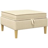  Set namještaja za dnevni boravak s jastukom 5 pcs Krem Tkanina | shoptok.hr