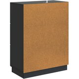  Kreveta s ladicama Crna 66 x 34 5 x 87 cm Konstruirano drvo - Crna | shoptok.hr