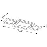 Rabalux Glavian Plafonjere ( 71477 ) | Eponuda.com