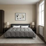  Ljetni pokrivač Svijetlo siva 200 x 220 cm Mikrovlakna | shoptok.hr
