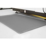 COBA Podloga za preprečevanje utrujenosti Orthomat® Ribbed, širina 1220 mm, na tek. m, siva | Shoptok.si