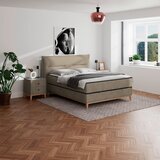 Premium Living Postelja Z Vzmetnico Smile, Rjavosiva, 160x200 | Shoptok.si