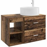vidaXL Komplet pohištva za kopalnico 2 pcs Star les Inženirski les, (5000245733) | Shoptok.si