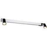  LED zidna lampa u sjajno srebrnoj boji Enrico – | shoptok.hr
