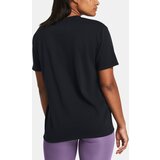 Under Armour UA HW Embroid Patch BFOS SS-BLK Black Women's Sports T-Shirt | Shoptok.si