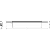 Osram LED RGBW prigušiva podgradna svetiljka sa senzorom LINEAR EDGE LED/4W/230V bela + daljinski upravljač | Eponuda.com