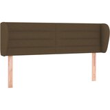 Maison Chic vzglavna omarica - nočna omarica - posteljna omarica z ušesi temno rjavo 147x23x78/88 cm blago, (21712860) | Shoptok.si