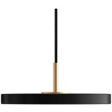 UMAGE Črna LED viseča svetilka s kovinskim senčnikom ø 15 cm Asteria Micro – | Shoptok.si