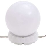  Set toaletnog stolića siva boja hrasta LED konstruirano drvo | shoptok.hr