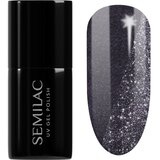 Semilac UV Hybrid Day and Night gel lak za nohte z uporabo UV/LED lučke odtenek 399 Dark & Spark 7 ml | Shoptok.si