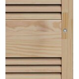  Vrata ormara 4 pcs Smeđa 140.5 x 59.5 x 2.1 cm Masivna borovina | shoptok.hr