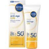 Nivea Sun Q10 UV Face Anti-Age krema za lice SPF 50+ 40 ml cene