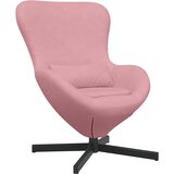  Jajolika fotelja Ružičasta 63 x 73 x 90 cm Baršun | shoptok.hr