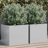  Sadilice 2 kom srebrne 32 x 30 x 29 cm od pocinčanog čelika | Eponuda.com