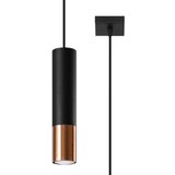  Visilica LOOPEZ 1 crna/bakar Cijene