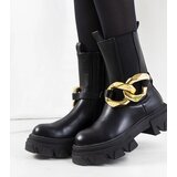 Gemre Black ankle boots Croydon | shoptok.hr