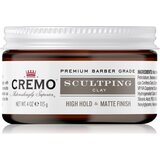 Cremo Hair Styling Sculpting Clay High Hold glina za stiliziranje kose s ekstra jakim učvršćivanjem za muškarce 113 g | shoptok.hr