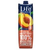 Nectar life premium 100% voćni sok breskva i jabuka 1L tetra brik cene