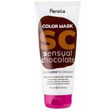 Fanola color mask barva za lase za barvane lase za vse vrste las 200 ml odtenek sensual chocolate