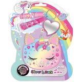 Hot Focus Set lip gloss in balzam z obeskom in torbico Caticorn | Shoptok.si