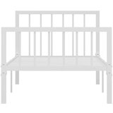  Posteljni okvir bel kovinski 100x200 cm, (20646202) | Shoptok.si