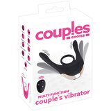 Couples Choice Multi-Function Couple's Vibrator Black | shoptok.hr