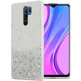 Cadorabo Ohišje, združljivo z Xiaomi RedMi 9 in prozorna z bleščicami - Zaščitni ovitek iz prožnega silikona TPU s svetlečimi bleščicami, (20859982) | Shoptok.si