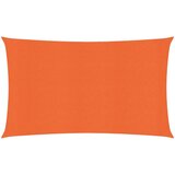 vidaXL Senčno jadro 160 g/m² oranžno 2x5 m HDPE Cene
