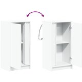  Komoda s LED svjetlima bijela 42,5x34x85 cm konstruirano drvo | shoptok.hr