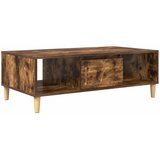  Kava Stol Dimljeni hrast 102 x 55 x 35 cm Konstruirano drvo | shoptok.hr