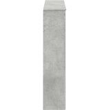  Okvir za kamin Betonska siva 93 x 20 x 89 cm Konstruirano drvo | shoptok.hr