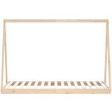  Otroški posteljni okvir 90x190 cm trdna borovina, (20787665) | Shoptok.si