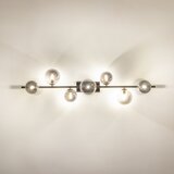  Brilagi - LED plafonski luster MILLA 7xG9/3W/230V crni hrom/zadimljeno staklo | Eponuda.com