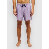Quiksilver Stretch Printed Volley 16 Boardshorts purple ash beach daze u