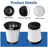 INORCO 4 kosi FSV001 HEPA filter za dele FSV101, FSV001, Girnoor G160 in G165 A300 akumulatorskih paličnih sesalnikov, (22020617) | Shoptok.si