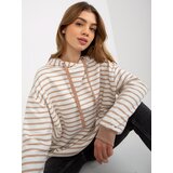 FANCY Sweatshirt-FA-BL-8287.20P-camel | Shoptok.si
