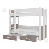 ADRK Furniture Pograd Arta - 90x200 cm - bel/tartuf | Shoptok.si
