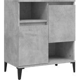  Komoda siva boja betona 60x35x70 cm od konstruiranog drva | shoptok.hr