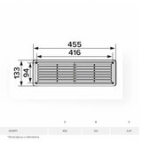 ERA ZALUZINA 4513RP BELA (455x133 mm) | Eponuda.com