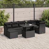  8-dijelni set vrtnih sofa od poliratana s jastucima | shoptok.hr