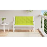  Jastuk za vrtnu klupu jarkozeleni 120x(50+50)x7 cm od tkanine | Eponuda.com