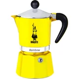 Bialetti Talijanska Moka za Kavu Bialetti Rainbow Rumena Metal Aluminij 300 ml 6 Šalice